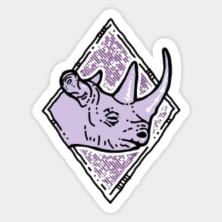 Rhino Sticker